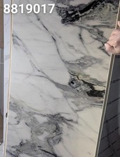 Shower Panels 1200mm Wide x 2.4m Large Bathroom Wet Wall Cladding PVC 8mm Thick