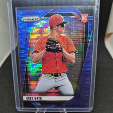 2025 Panini Prizm Coby Mayo, Coby Mayo #70 Blue Pulsar Prizm 34 /75 (RC)