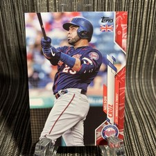 2020 Topps Rare Red UK Edition Big Ben #34/99 Nelson Cruz #65