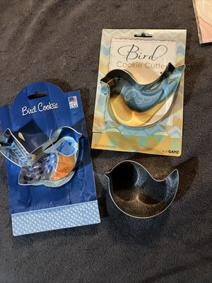 Ann Clark Ganz Bird Cookie Cutters Set Of 3 New