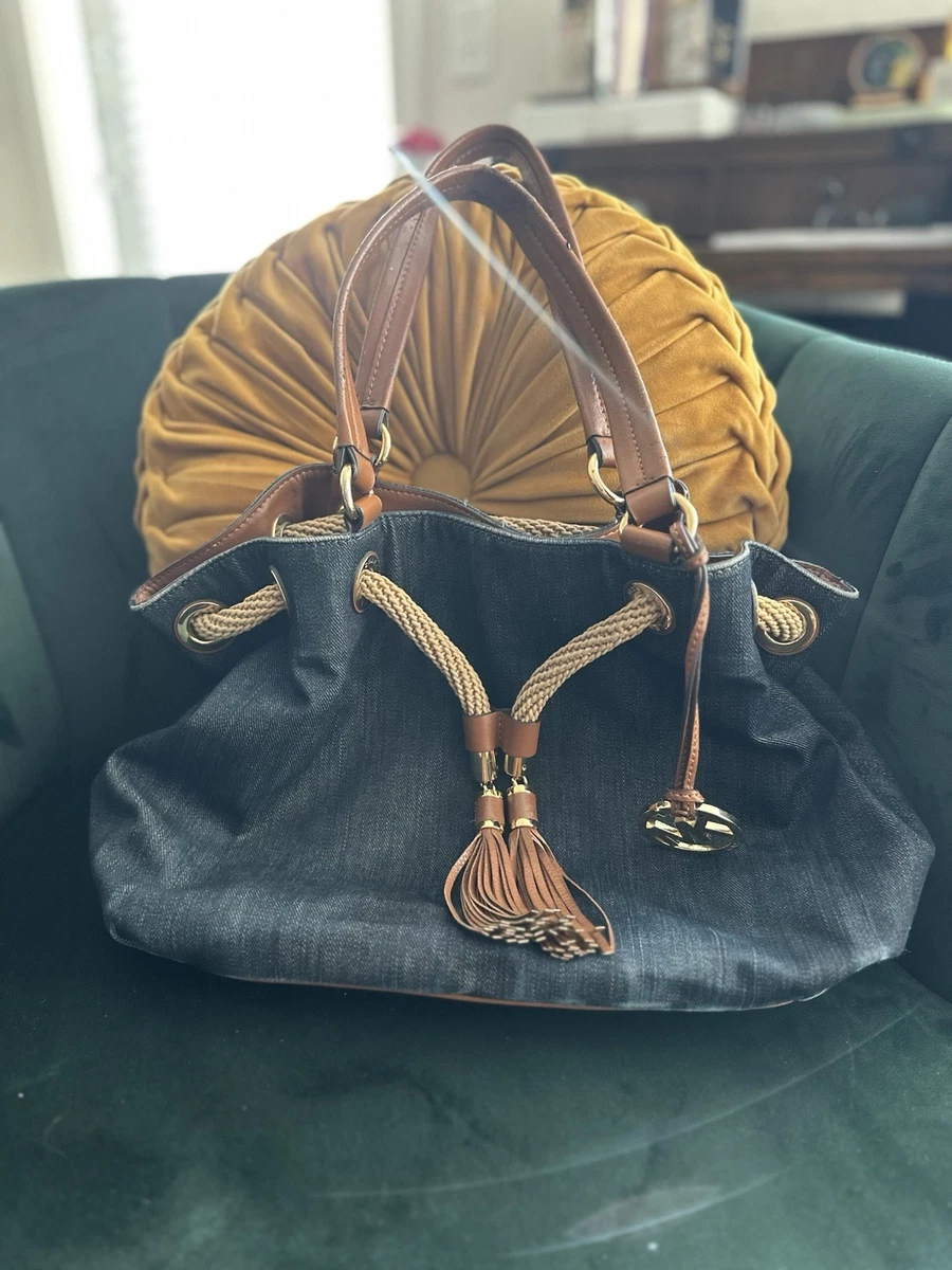 Michael Kors Denim Exterior Bags & Bucket & Drawstring Bag