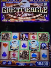 WMS BB2 GREAT EAGLE RETURNS SLOT MACHINE GAME CARD ONLY BEST EAGLE FUN GAME