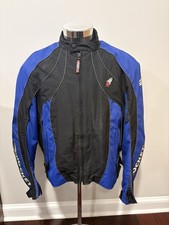 Joe Rocket Motorcycle Jacket Elbow Blue Black...