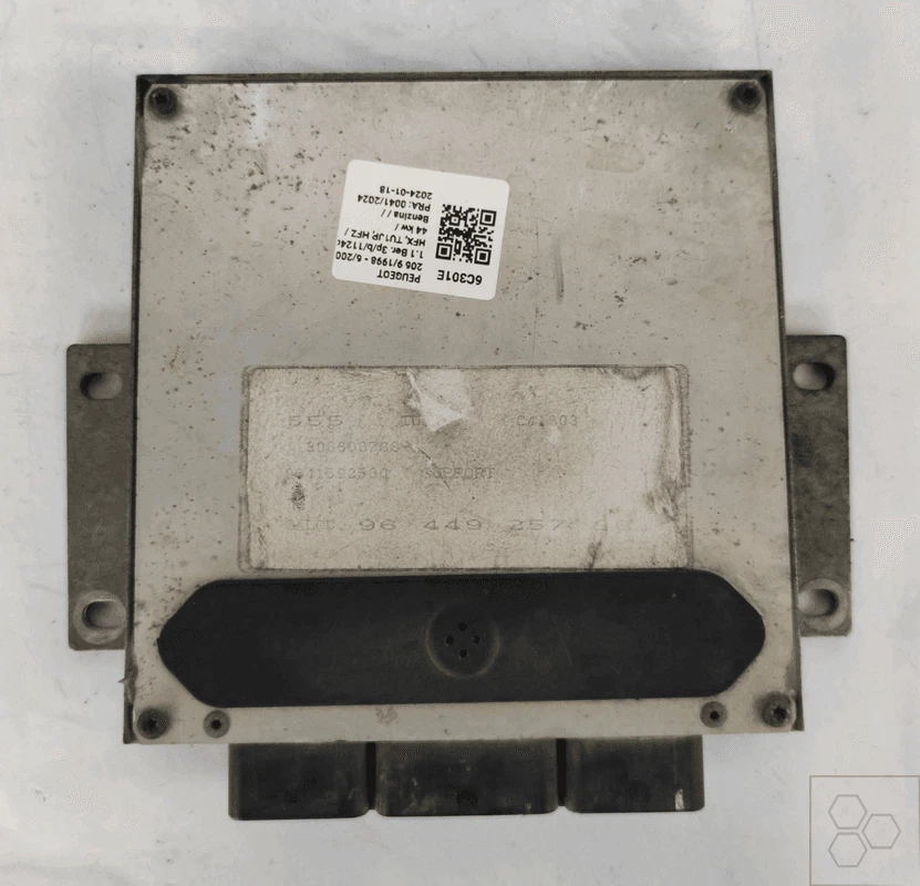 193818 Centralina iniezione  PEUGEOT 206 1.1 Ber. 3p/b/1124cc - Immagine 2 di 4