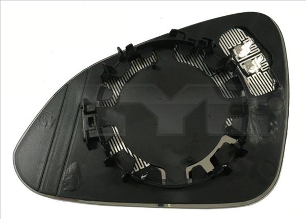 Spiegelglas AußEnspiegel TYC 325-0111-1 FüR Opel Konvex Beheizbar Insignia G09-image