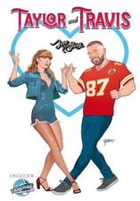 Fame: Taylor Swift and Travis Kelce: A LOVE STORY by Michael Frizell Paperback B