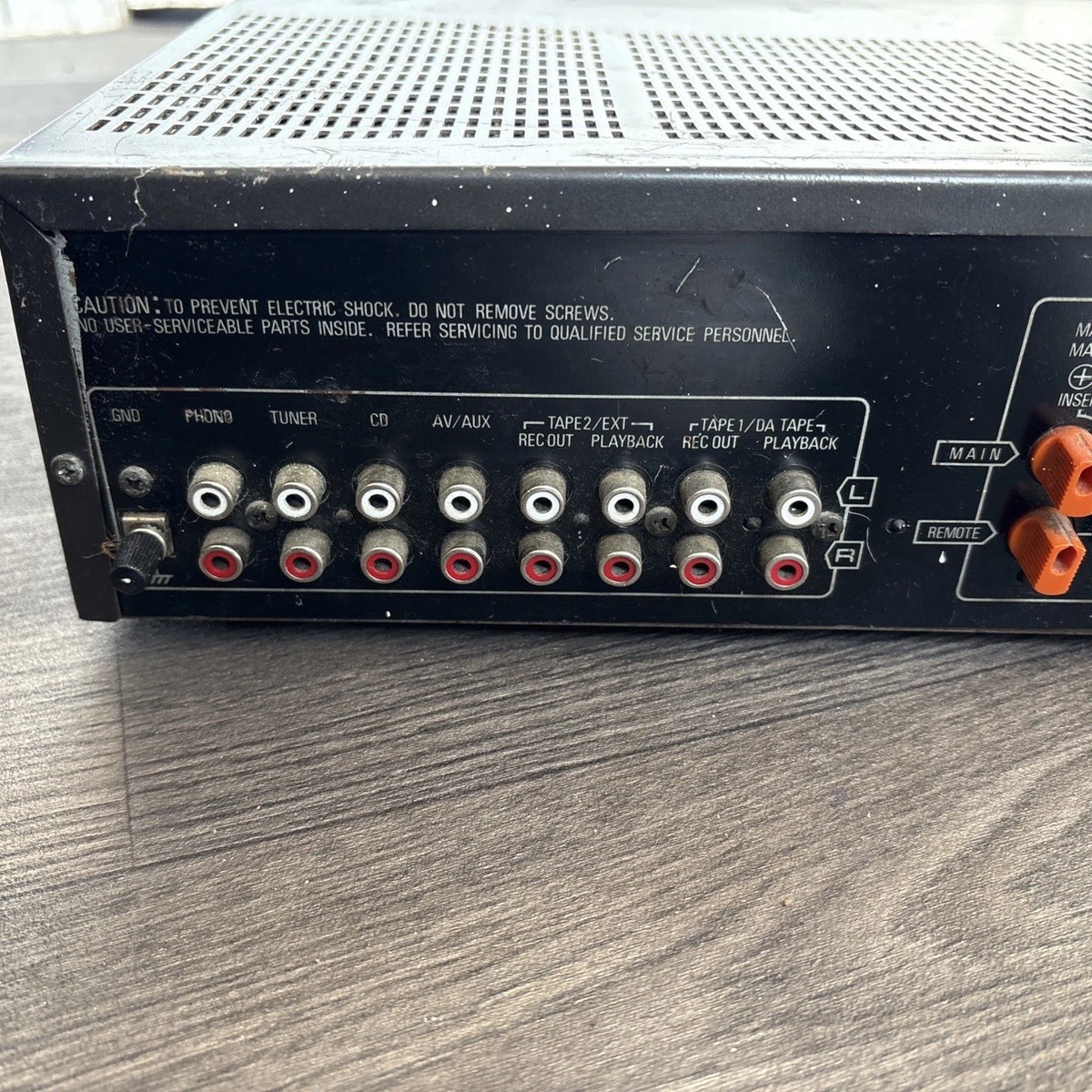 Technics SU-V40 Stereo Integrated Amplifier Class AA VC-4 Made in
