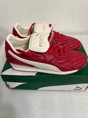 PUMA Fenty x Avanti VL Rihanna Club Red Men s Leather Sneaker 399262-03 12 NWOB