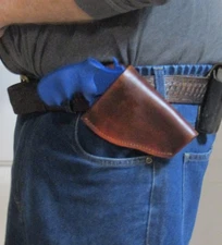 Right Hand Crossdraw Belt Holster for Colt King Cobra w/ 3 Inch Barrel