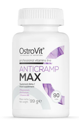 OstroVit Anticramp Max 90 Tabletten Vegan Magnesium Kalium Citrat Vitamin B6 Tag