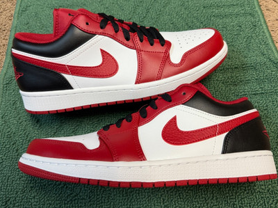 Nike Air Jordan 1 Low Bulls Men's Sneakers 553558-163