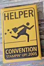 STAMPIN' UP Convention 2005 Collectible HELPER Tag/Pin FREE SHIPPING 