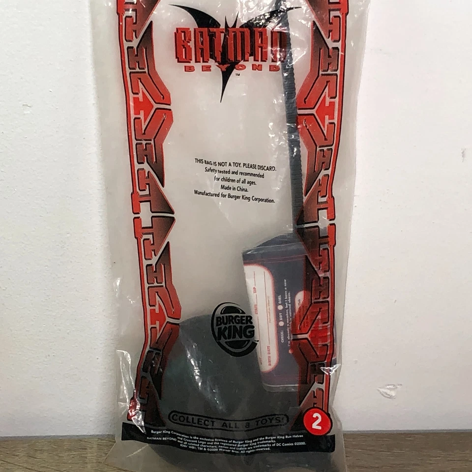 Batman Beyond Burger King Toys Figures Figurines DC Comics Collectible New Lot 2 - Image 4 of 4