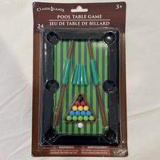Classic Games Portable Pool Table Game With Legs New Miniature Toy
