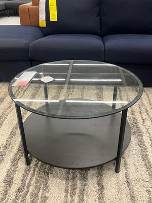 IKEA イケア VITTSJO テーブル リバーシブル ブラック ブラウン New IKEA VITTSJO Black Brown Coffee Table 75 cm (29 ½ 