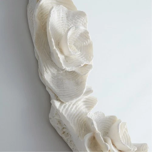 Cyan Design 10498 Gardenia 34 X 29 inch White Wall Mirror - Picture 4 of 4