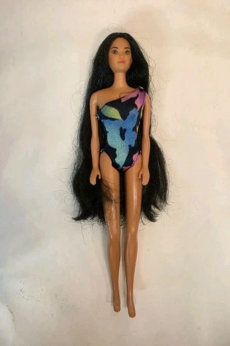 Vintage Mattel Tropical Miko Doll Long Hair