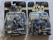 Star Wars Saga Collection UGH Scorch & General Grievous