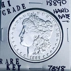 1889 O MORGAN SILVER DOLLAR HI GRADE GENUINE U.S. MINT RARE KEY COIN 7848