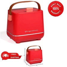 Portable 6 Can Mini Personal Fridge Cooler with Wall & Car Outlet | Insulated...