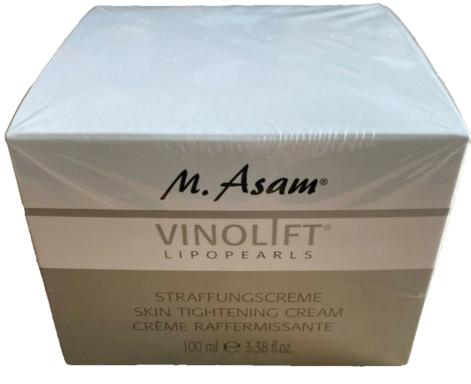 M. Asam VINOLIFT Lipopearls Skin Tightening Cream-NIB-3.38 oz-Pristine Packaging - Image 2 of 3