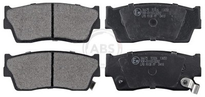 A.B.S. Bremsbelagsatz Scheibenbremse 36675 für 90 SUZUKI VITARA ET TA TD EL 416