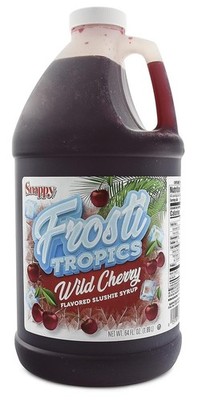 Snappy Frosti Tropics Wild Cherry Slushy Mix, Slushie Syrups for Machine,