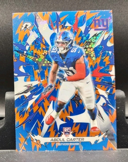 2025 Topps Resurgence #169 Abdul Carter Blue and Orange Spark