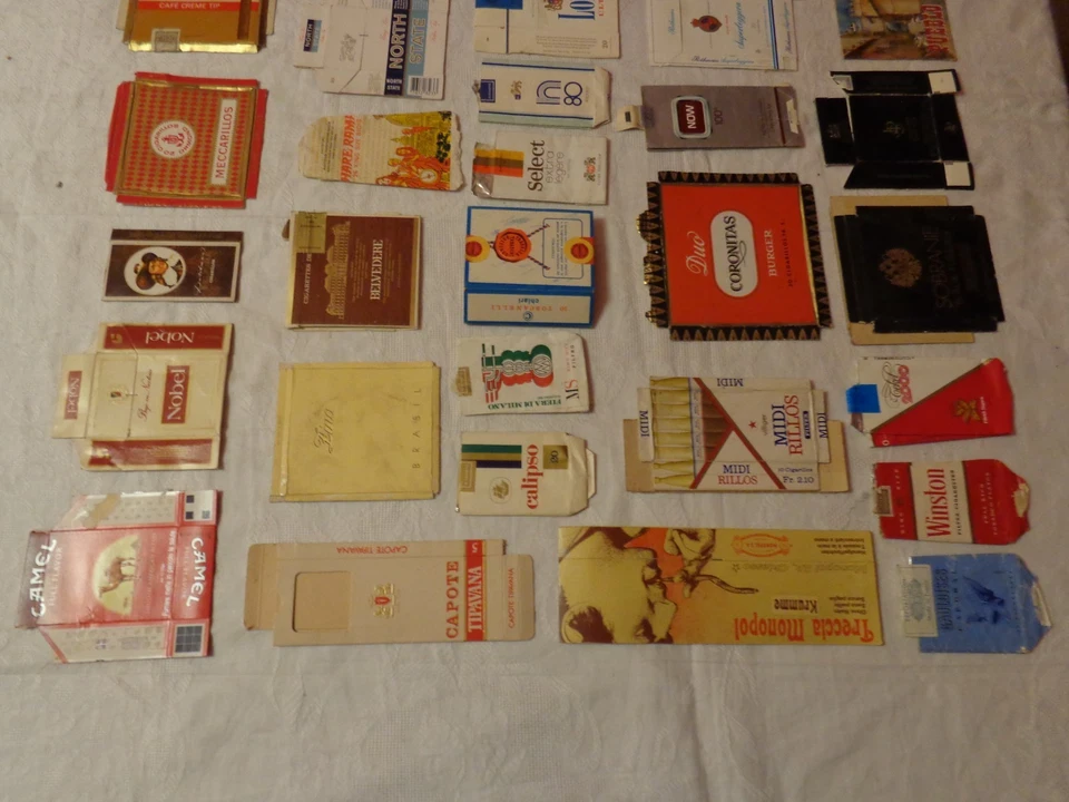 LOTTO 2 COLLEZIONE PACCHETTI DI SIGARETTE VUOTI - Immagine 2 di 4