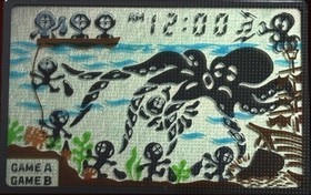 Nintendo Game & Watch Octopus OC-22 Vintage Handheld Console Japan Rare Tested