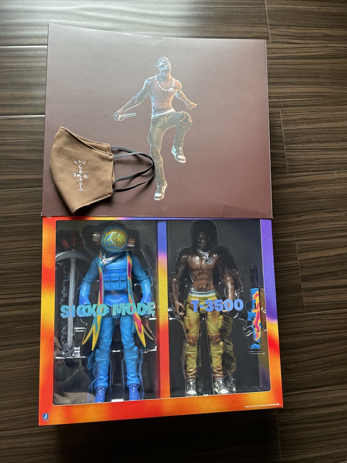 TRAVIS SCOTT CACTUS JACK FORTNITE 12” ACTION FIGURE DUO SET