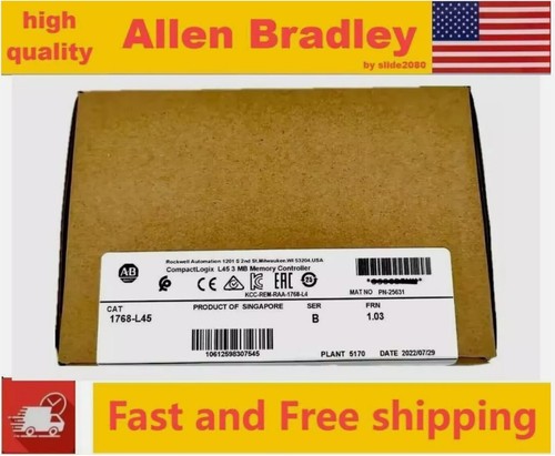 New Allen-Bradley 1768-L45 / B CompactLogix Safety Processor