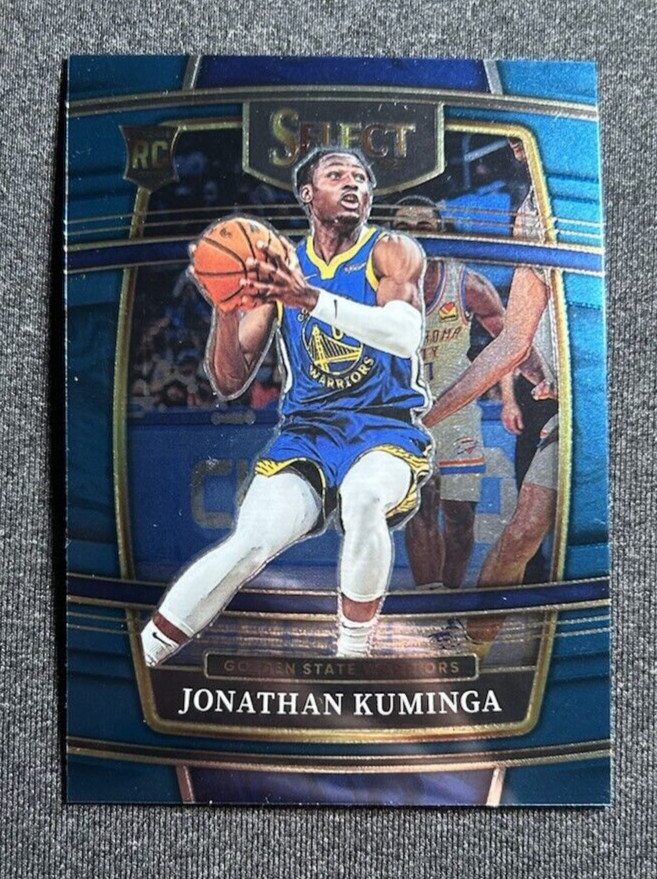 2021-22 Select #28 Jonathan Kuminga Rookie Concourse Blue Retail Base Warriors