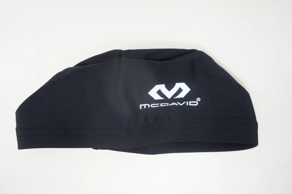 Mcdavid 899 Wave Skull Athletic Sports Cap Black Unisex Head Wrap
