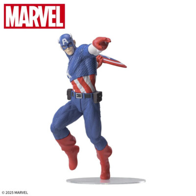 Japan Authentic Marvel Luminasta Captain America Figure | eBay