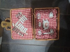 Raggedy Ann  Andy Mini tea Set play Set VINTAGE