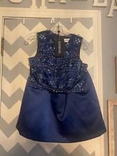 sherri hill size 2 Navy Sequins Homecoming Dress