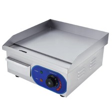 Electric Griddle Flat Hotplate Commercial BBQ Grill Bacon Countertop Teppanyaki