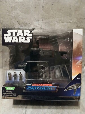 Star Wars Micro Galaxy Squadron Inquisitor Transport Scythe Vehicle W/ Figures