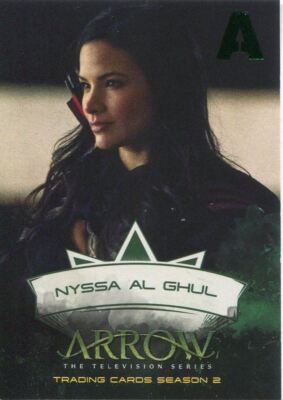 Arrow Season 2 Green Foil Parallel Character Chase Card CB3 Nyssa al Ghul