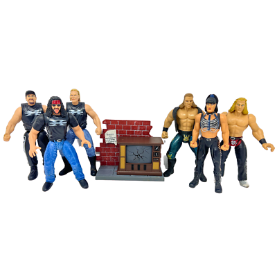 WWE D-Generation X Westling Action Figure 6 Pack Combo Set