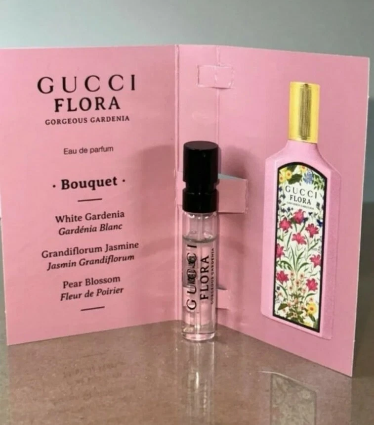 Gucci Perfume Mujer Colección 4 piezas ¡Juego de Spray! ¡Jazmín, Gardenia, Flor! ¡Bonito! Foto 3 de 4
