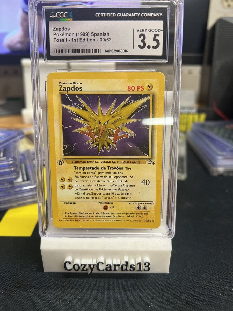 サンダー 英語版 1st Edition Zapdos base set Zapdos [1st Edition] #16 Prices | Pokemon Base Set | Pokemon