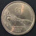 Coin 1621 Wampanoag Treaty USA Dollar Coin-VERY RARE — photo 2