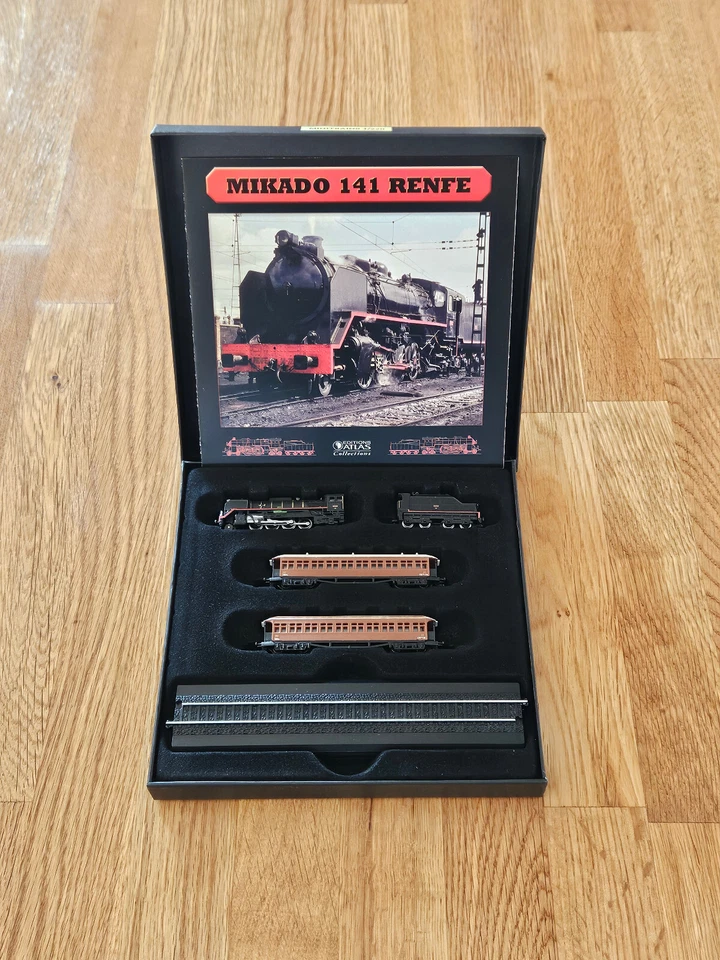 Atlas Minitrains Z Zugset 110 MIKADO 141 RENFE 1:220 OVP - Bild 2 von 2