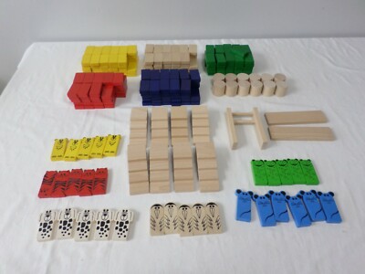 HABA Purzelklotze Wooden Dominos Play Set Made In Germany [ 322 Pieces ]