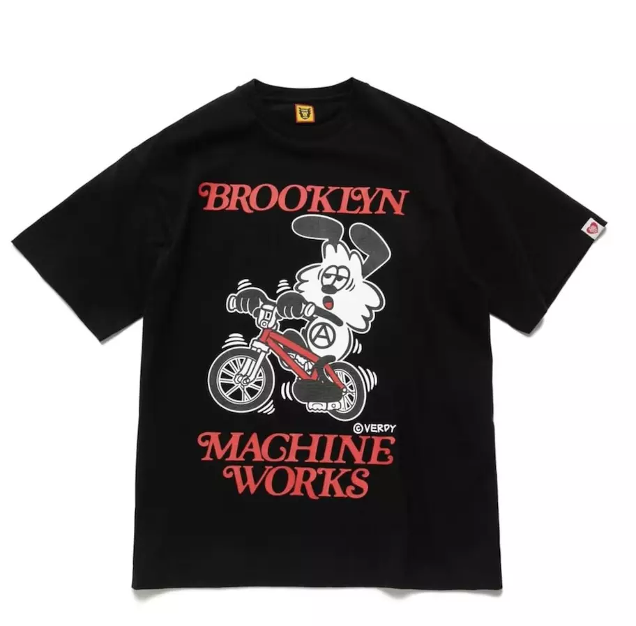 Human Made x BROOKLYN MACHINE WORKS x Girls Don't Cry T-Shirt S/S