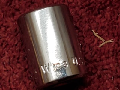 Williams Tools USA 1/2'' Shallow Socket 12 Pt. 1/4'' Dr. M-1216