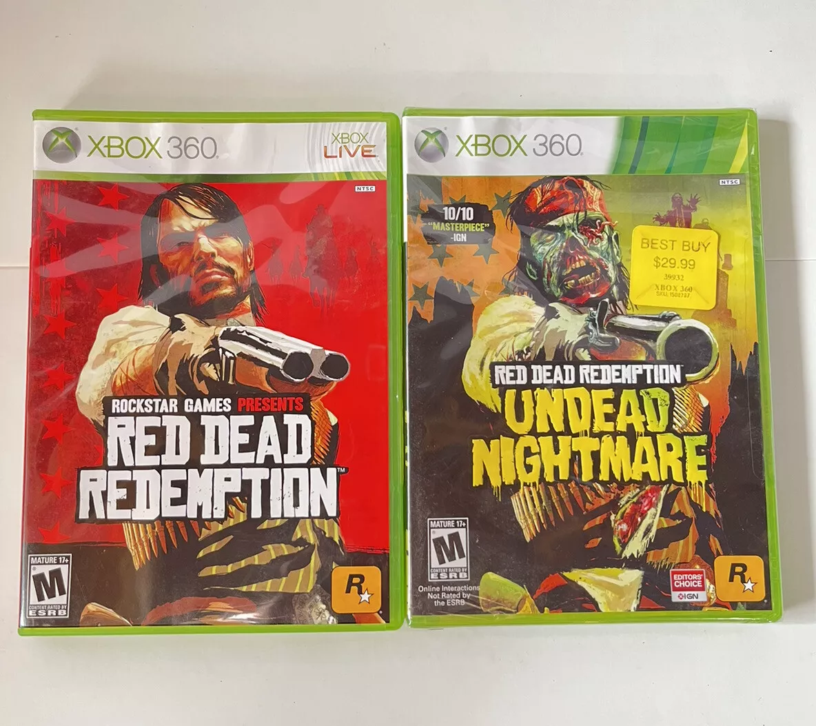 Red Dead Redemption Undead Nightmare Xbox 360 Game for sale online