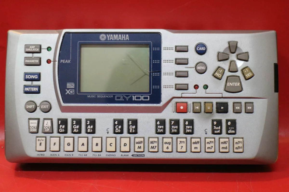 USED YAMAHA QY100 QY 100 Sampler Sequencer Sound Module U1277 190708